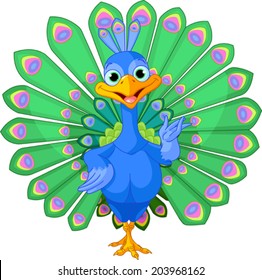 Featured image of post Beautiful Peacock Cartoon Images
