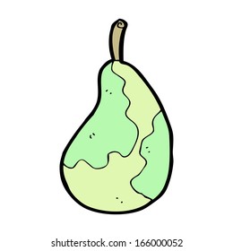 cartoon pear