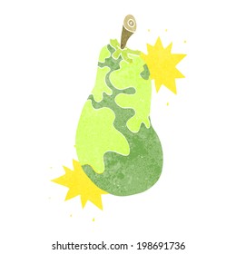 pera de dibujos animados