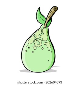 cartoon pear
