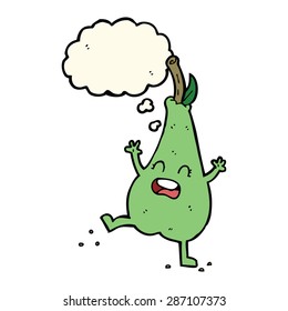cartoon pear