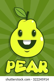cartoon Pear