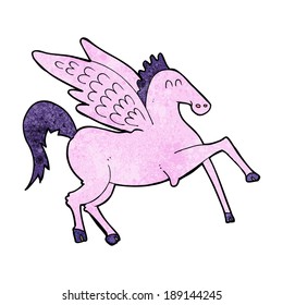 cartoon pegasus