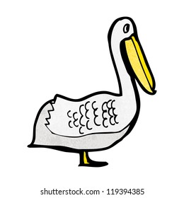 cartoon pelican