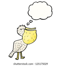cartoon pelican