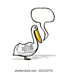 cartoon pelican