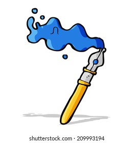 Cartoon Pen Stock Vector (Royalty Free) 209993194 | Shutterstock