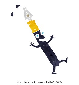 cartoon pen character