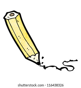lápis de desenho animado