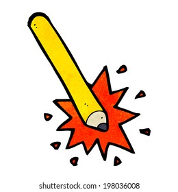cartoon pencil