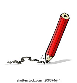 lápiz de dibujos animados