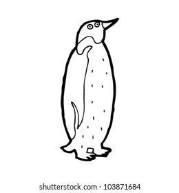 cartoon penguin