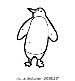 cartoon penguin