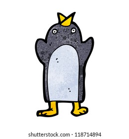 pingüino de dibujos animados