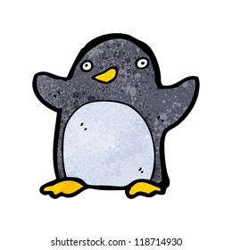 cartoon penguin