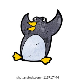 cartoon penguin