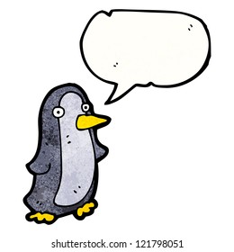 cartoon penguin