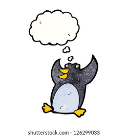 cartoon penguin