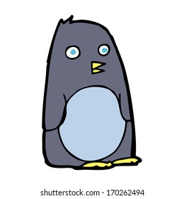 pingüino de dibujos animados