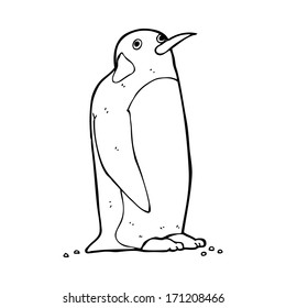 cartoon penguin