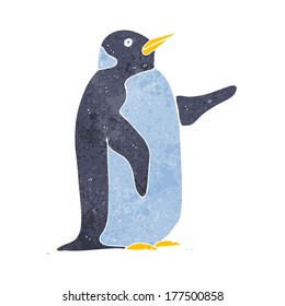pingüino de dibujos animados