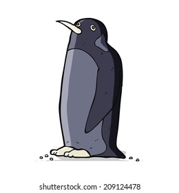 pingüino de dibujos animados