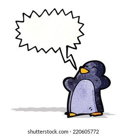 pingüino de dibujos animados
