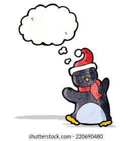 cartoon penguin