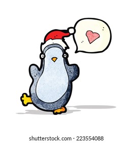 cartoon penguin