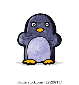 pingüino de dibujos animados