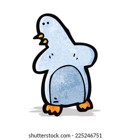cartoon penguin