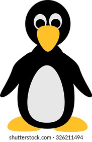 Cartoon penguin