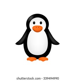 Cartoon penguin