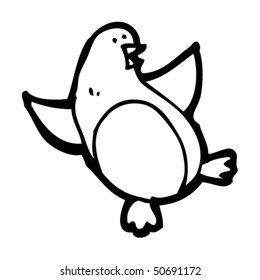 cartoon penguin