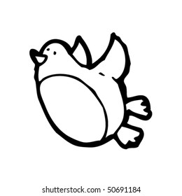 cartoon penguin