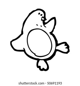 cartoon penguin