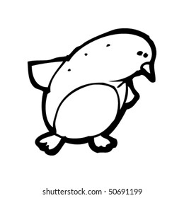 cartoon penguin