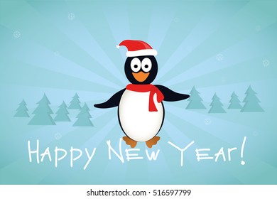 Cartoon Penguin   