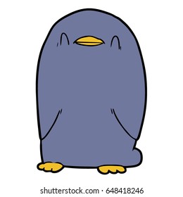 cartoon penguin