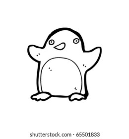 cartoon penguin
