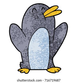 pingüino de dibujos animados