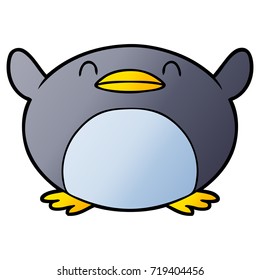 pingüino de dibujos animados