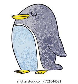 cartoon penguin
