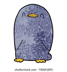 cartoon penguin