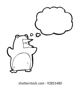 pingüino de dibujos animados