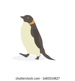 Cartoon penguin. Cute Cartoon penguin, Vector illustration on a white background. Drawing for children.