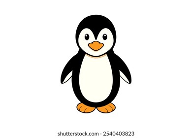 Ilustrações de pinguins para impressão e design