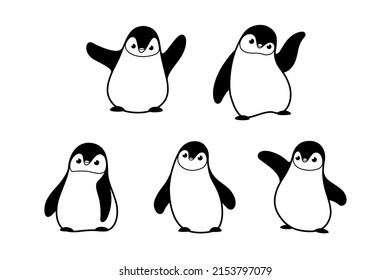 Free Simple Cartoon Penguin, Download Free Simple Cartoon Penguin