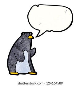 el pingüino de dibujos animados habla