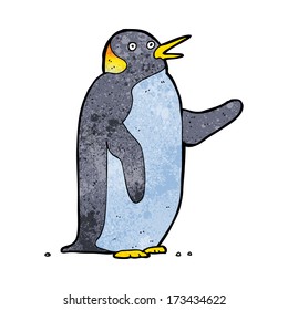 ondulación de pingüinos de dibujos animados